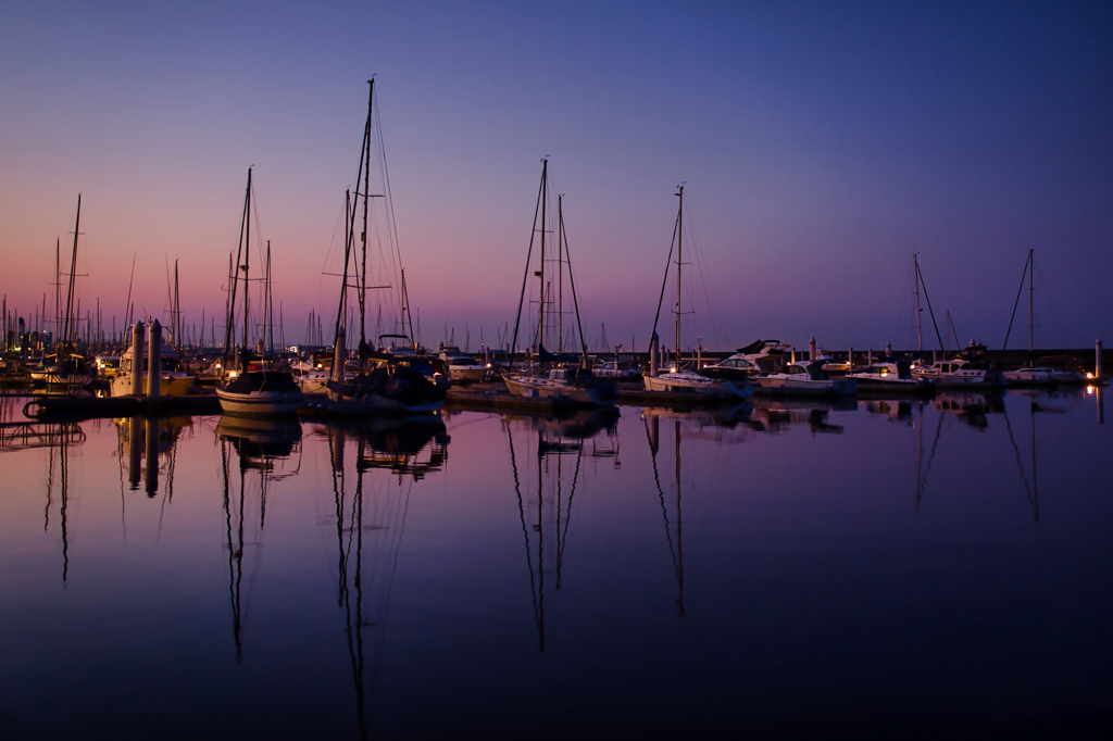 Magic yacht harbor