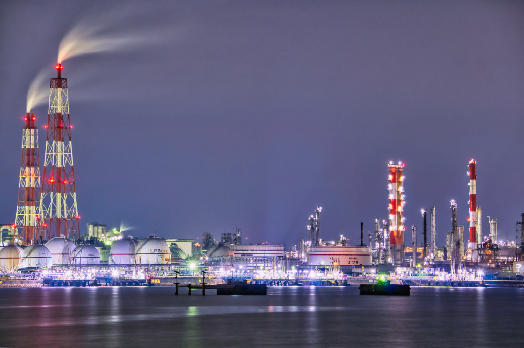 大阪工場夜景