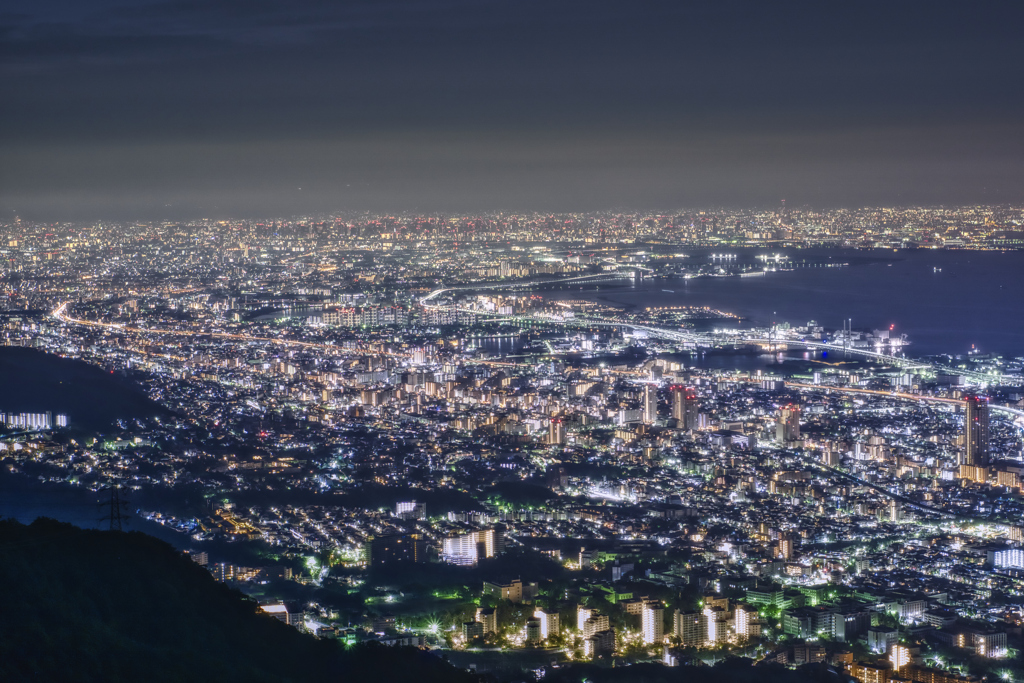 百万ドルの夜景