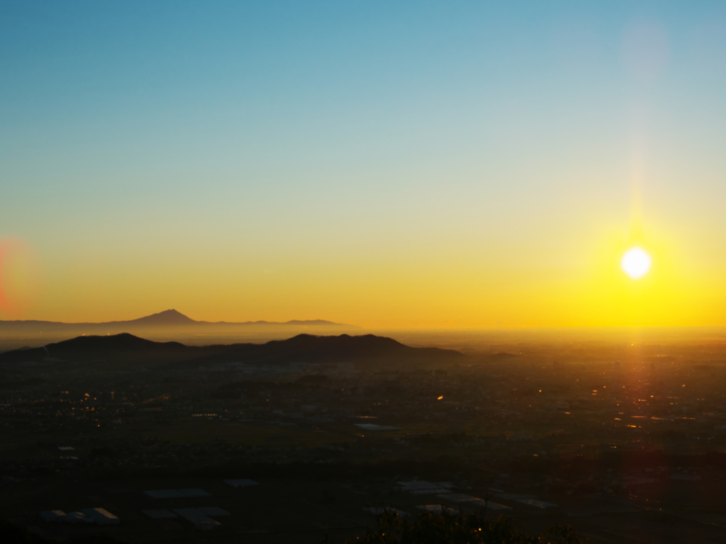 2021年元日　日の出