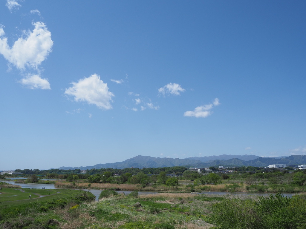 雨上がりの青空