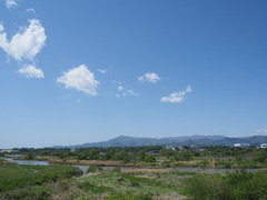 雨上がりの青空