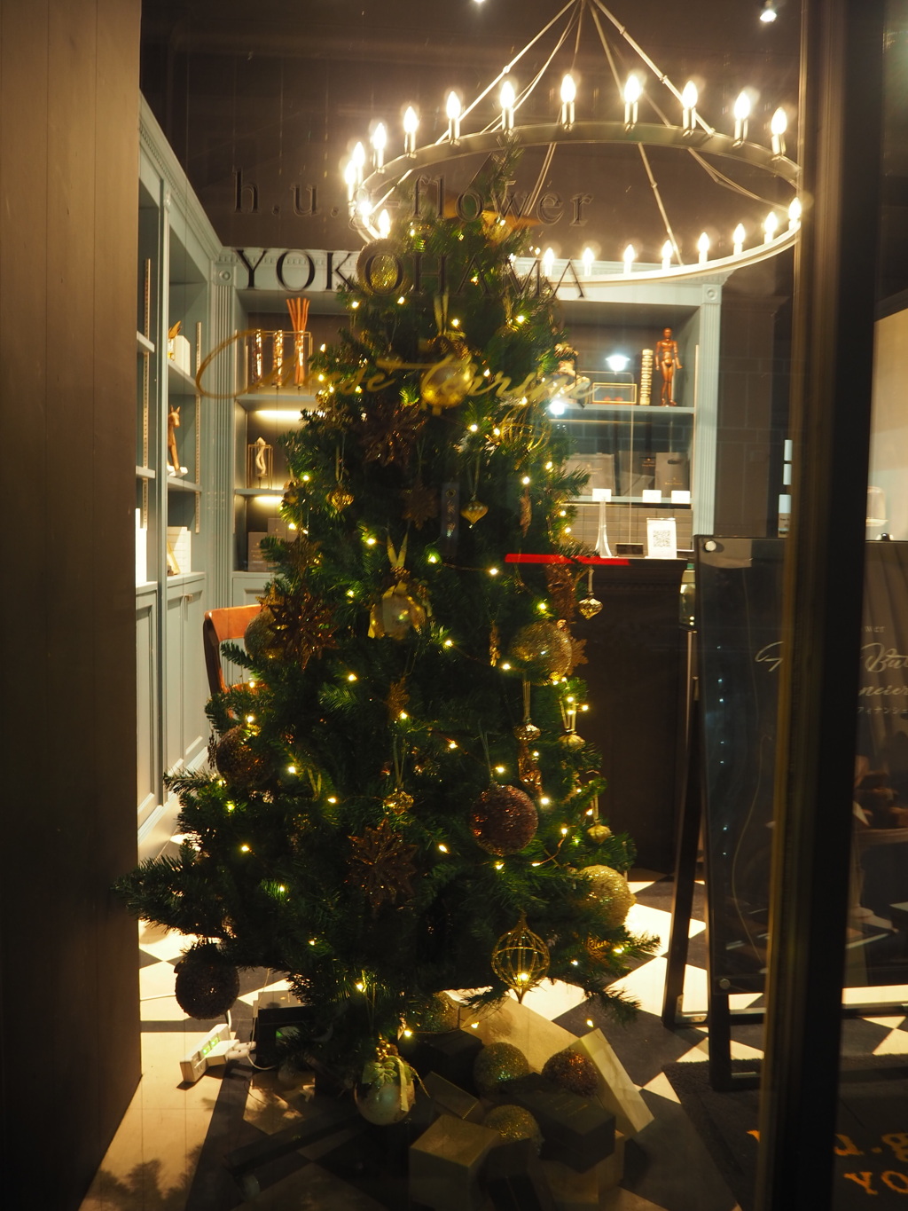 街中のクリスマス