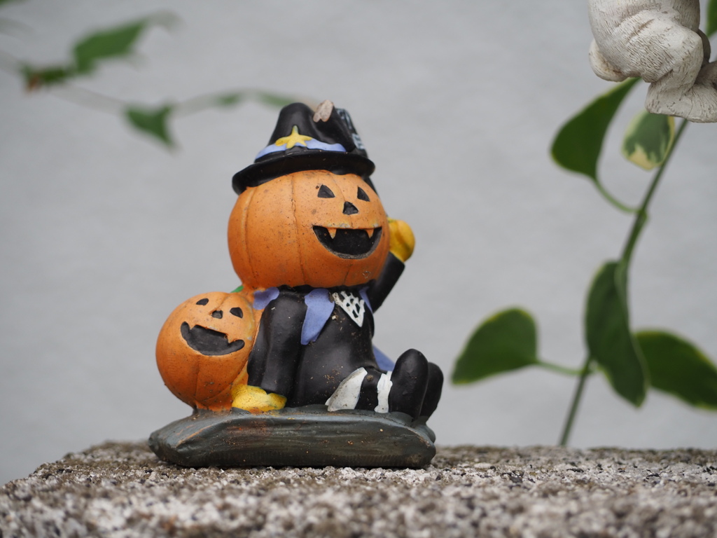 町中の小さなハロウィン