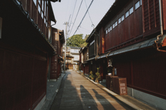 ひがし茶屋の町並み