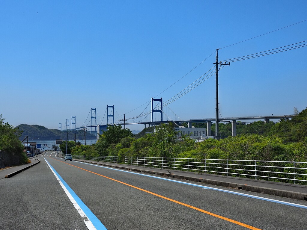 初夏のしまなみ　来島海峡大橋1