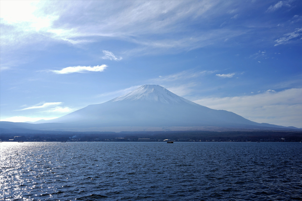 富士山　山中湖より