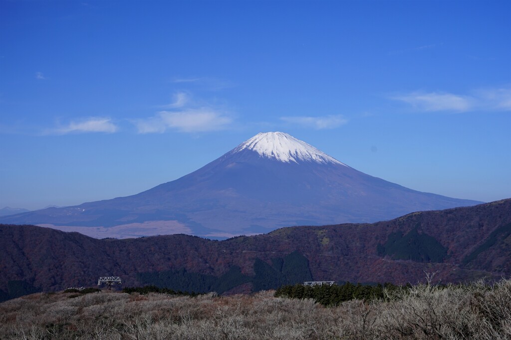 富士山　箱根 大涌谷より　　