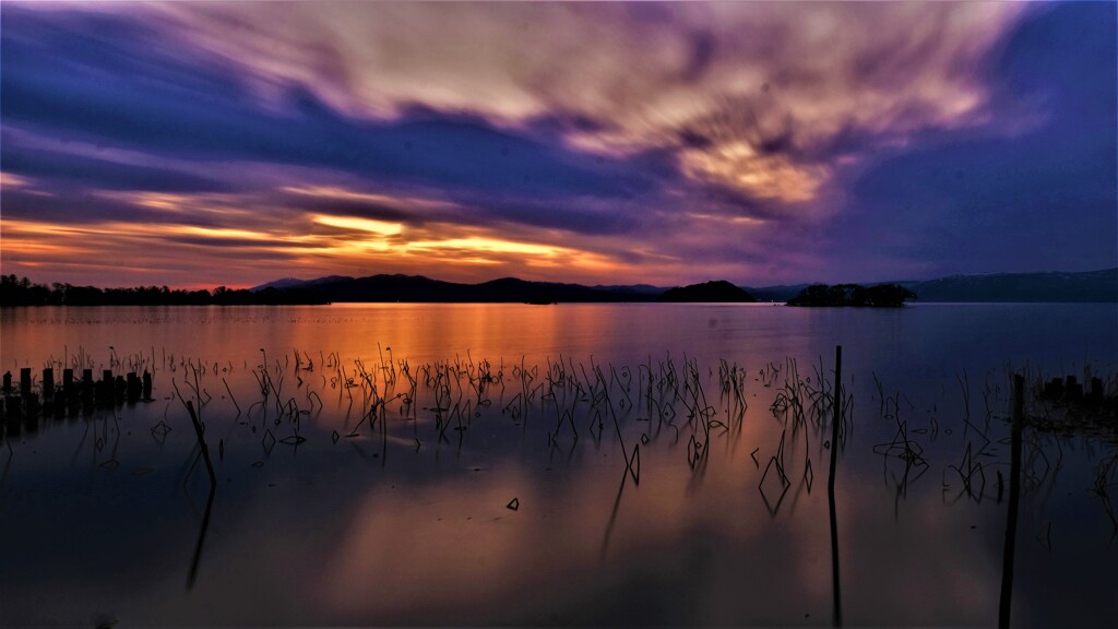 Lake Biwa dusk