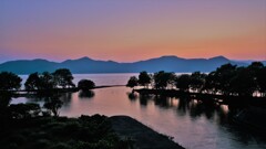 奥琵琶湖夕景　５