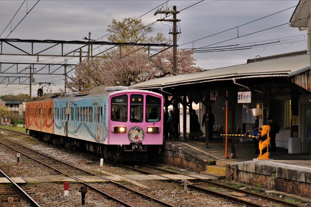 近江鉄道高宮駅　５