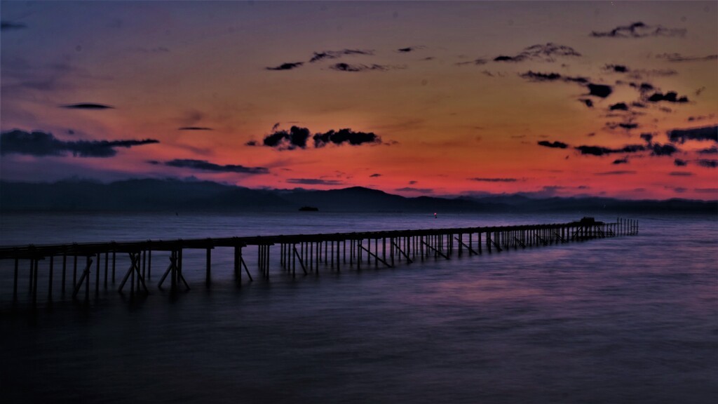 琵琶湖夢夕景　12