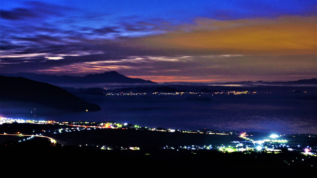 淡海低ボッチ朝景　１