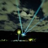夜空の放光　１