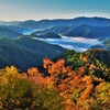 晩秋の小入峠雲海