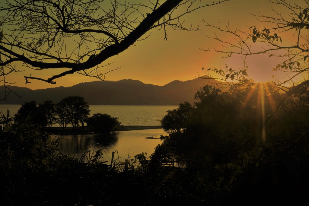 初秋夕景　２