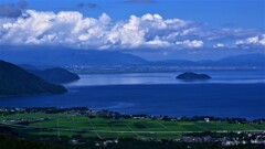 奥琵琶湖夏景