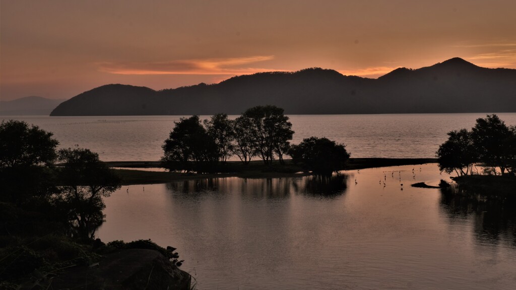 初秋夕景　７