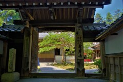 青岸寺山門　４-１