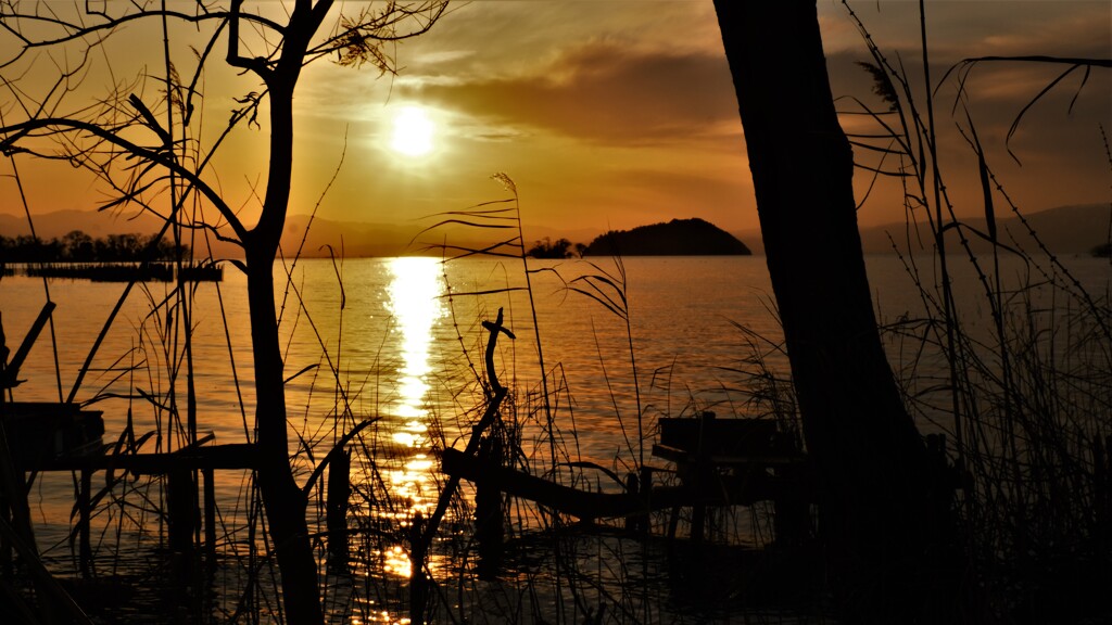 Hubei evening view