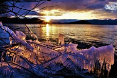 Sunset splash ice 3