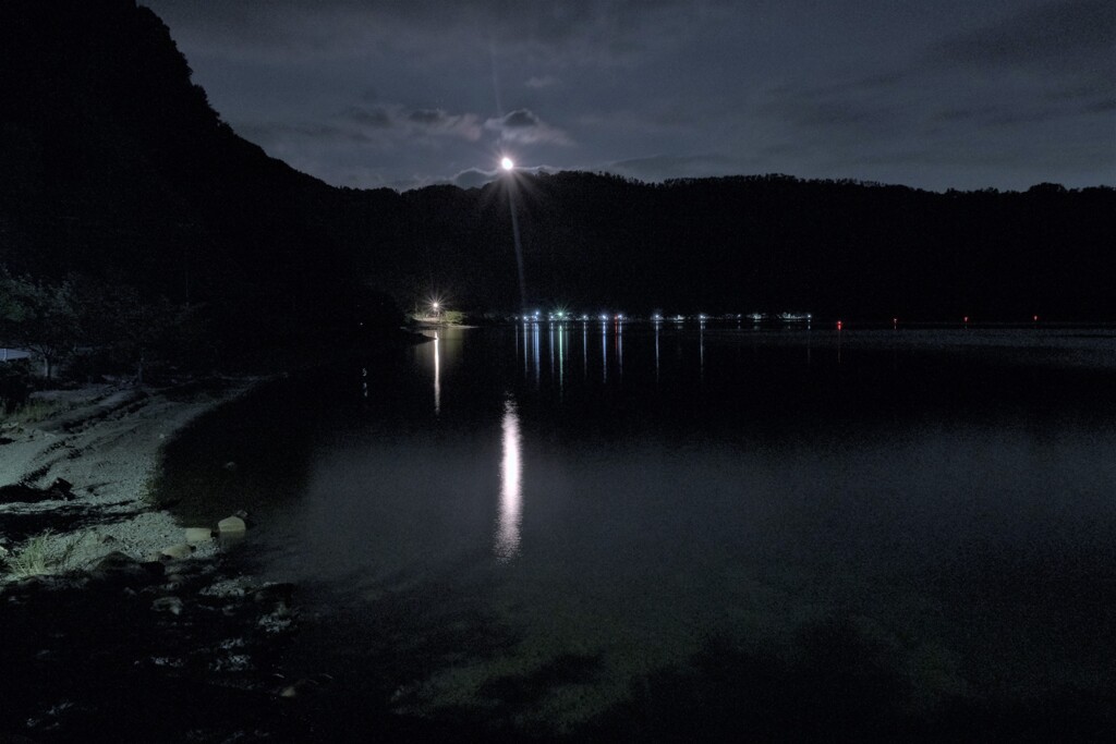 奥琵琶湖夜色　４