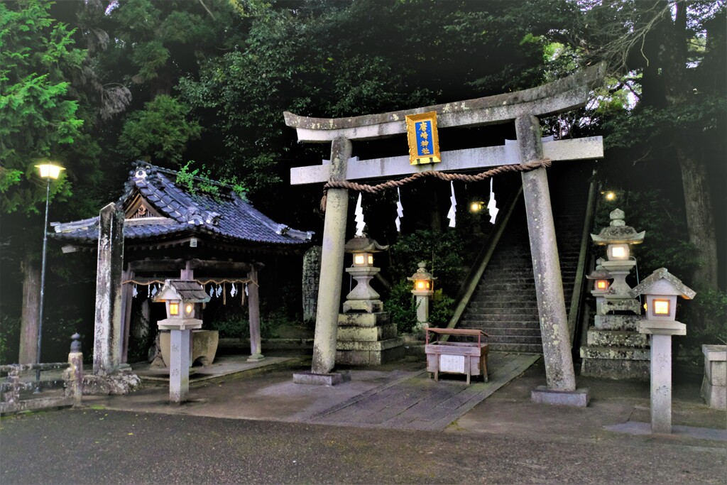 唐崎神社鳥居