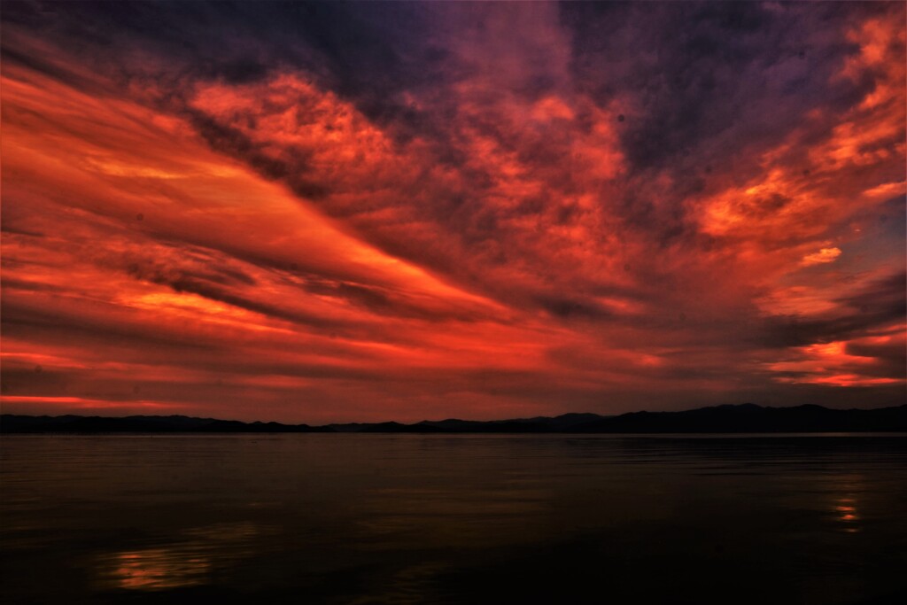 水無月の夕焼け　３