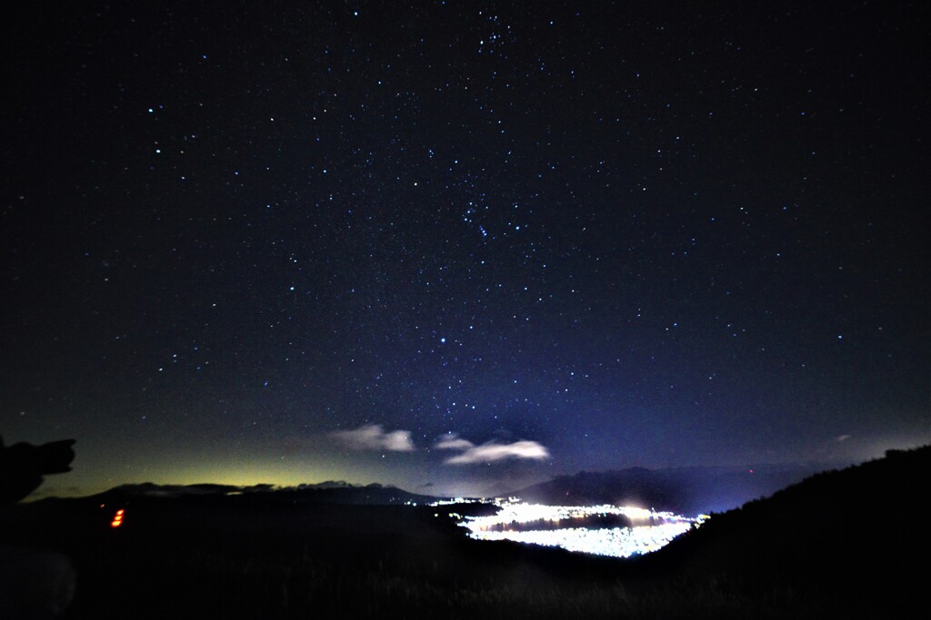 高ボッチ高原の夜空