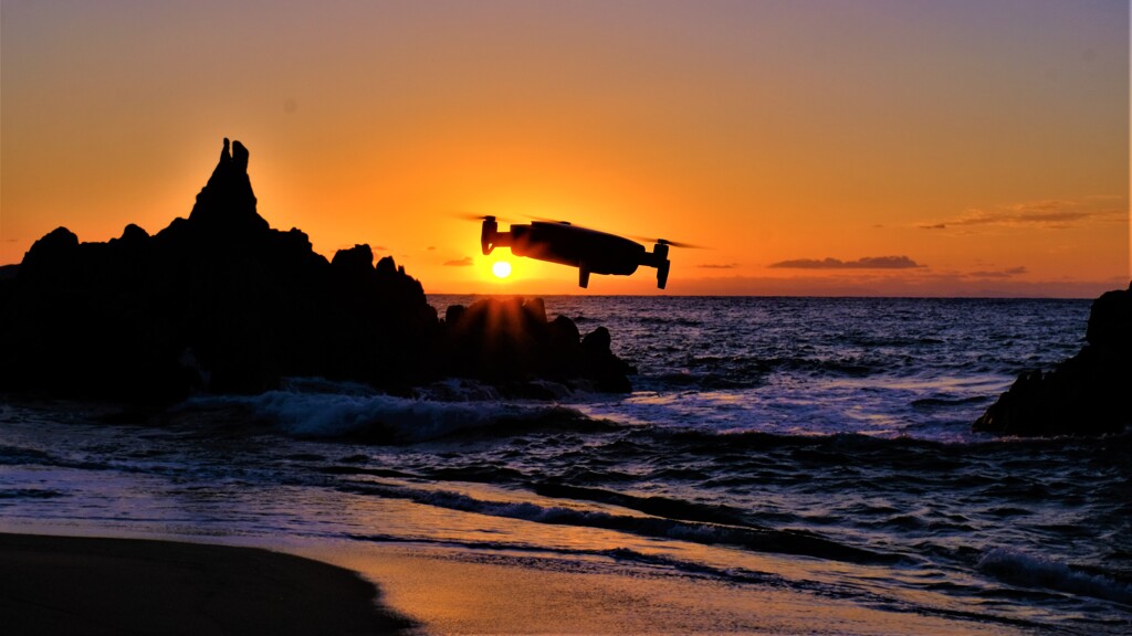 若狭美浜の水晶浜夕景　Ⅳ