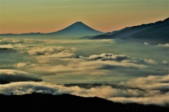 富士山の雲海