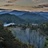 小入谷峠の朝景雲海　２
