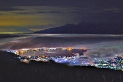 高ボッチ雲海夜景　Ⅲ