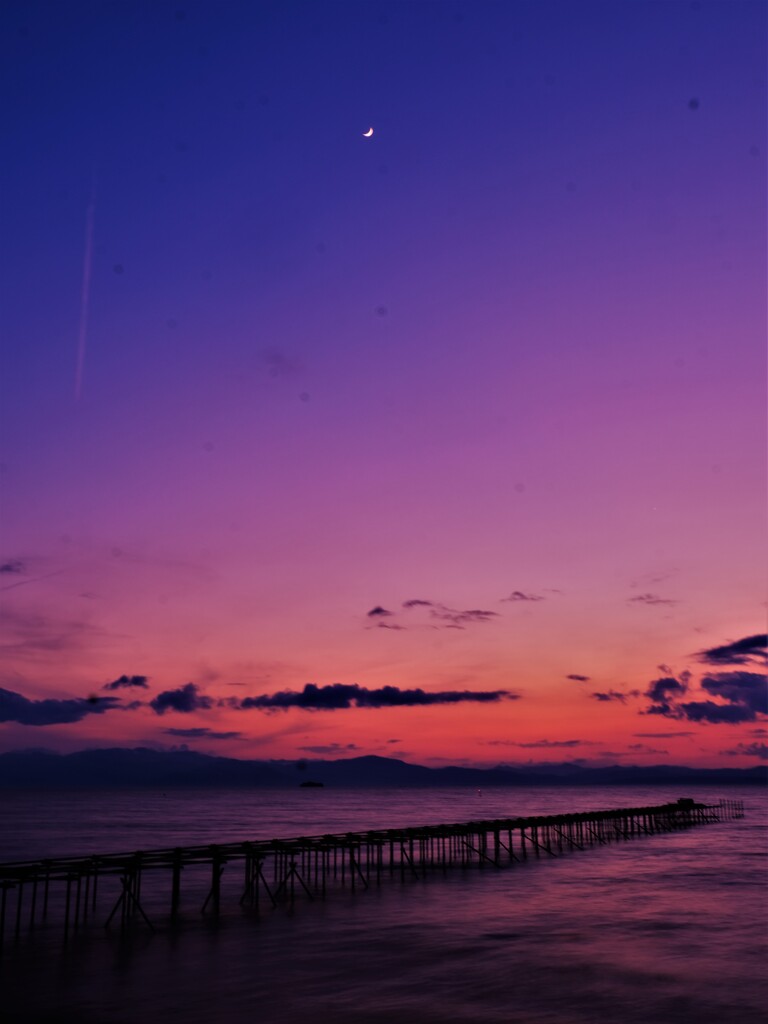 琵琶湖夢夕景　11