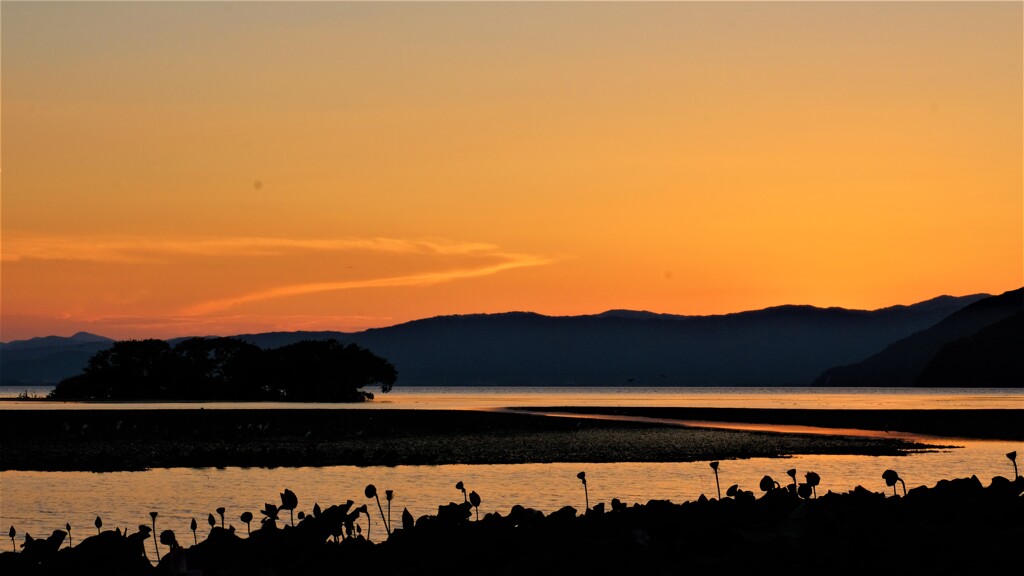 湖北初秋夕景　Ⅲ