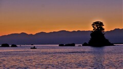 雨晴海岸朝景　２