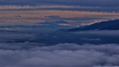 雲上の富士