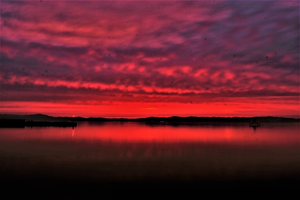 水無月の夕焼け　２