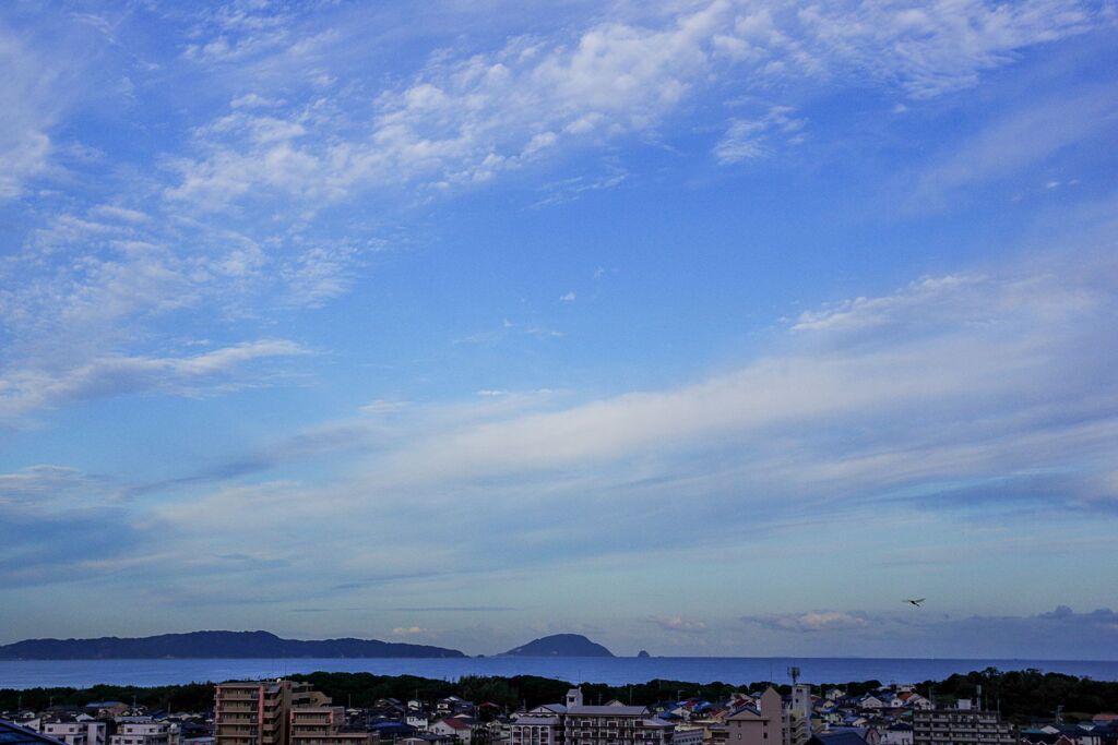 穏やかな朝の玄界島