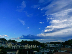 王禅寺の空　2016/08/17