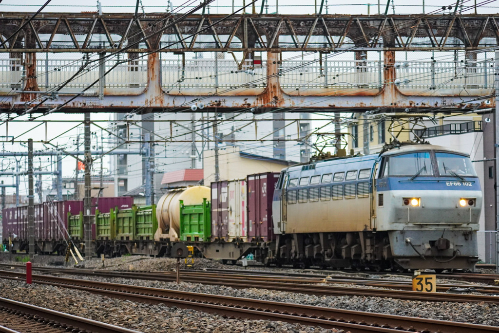 常磐線　EF66102