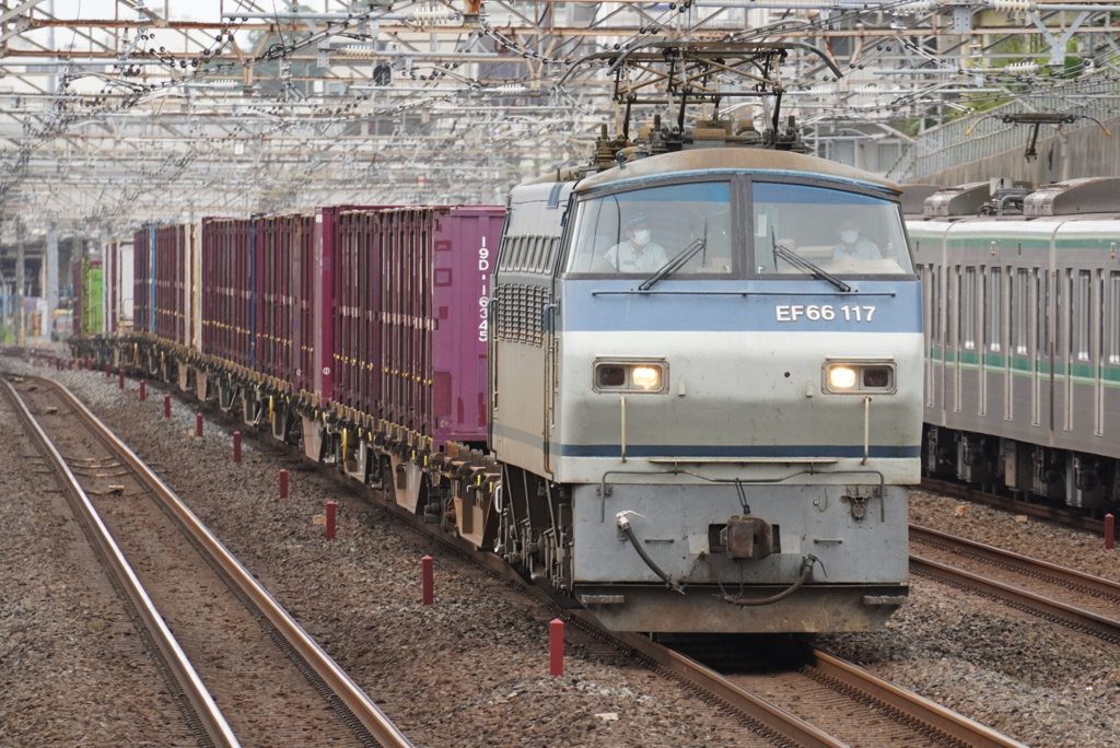常磐線　EF66117