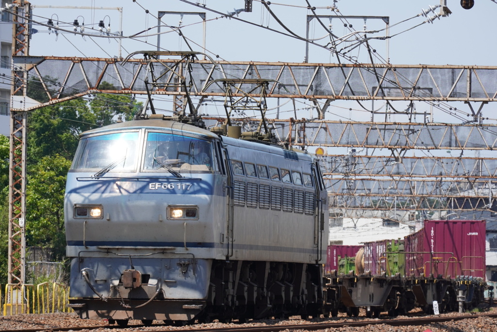 常磐線　EF66117