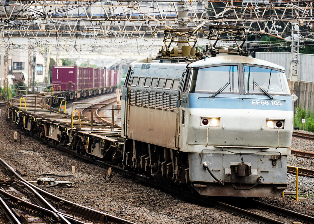 常磐線　EF66105