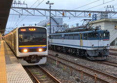 内房線　蘇我駅　EF652085　209系