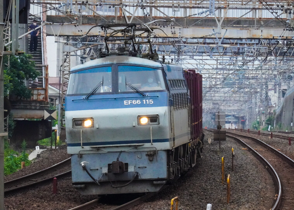 常磐線　EF66115