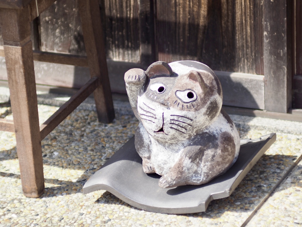 熊川宿の招き猫
