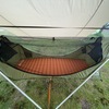 ハンモックスタンド（TENSA4）とハンモック（HAVEN TENT）