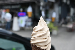 山猫のソフトクリーム