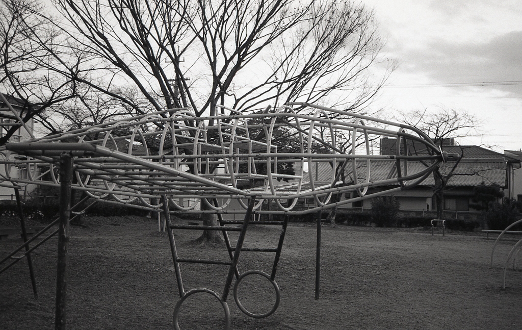 ジャングルジムのプロベラ機